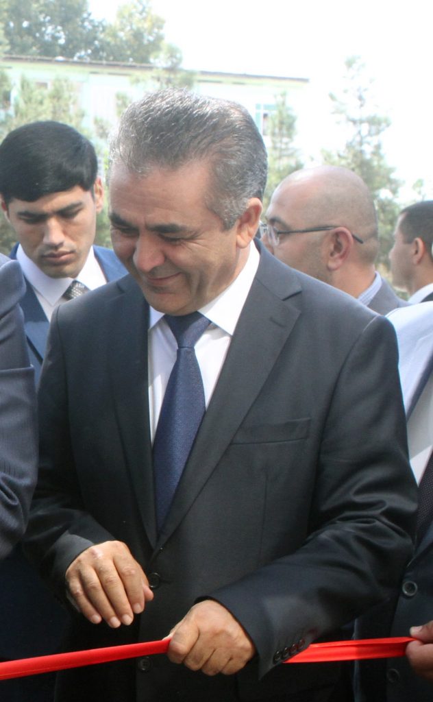Beg Sabur, the head of the Communication Service of Tajikistan