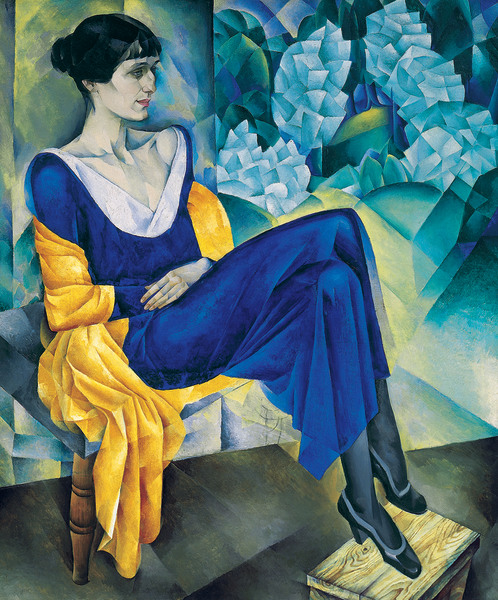 «Портрет Анны Андреевны Ахматовой» Натана Альтмана (1915