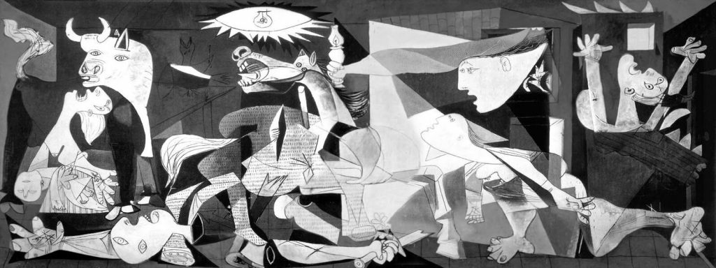 «Гeрника» Пабло Пикассо (1937).