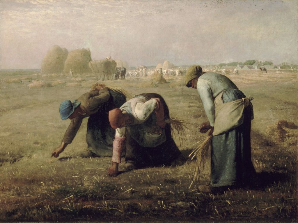 «Сборщицы колосьев» художника Жана-Франсуа Милле (1857).