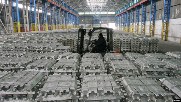The Tajik Aluminum Company - the largest enterprise inTajikistan. Photo: Reuters