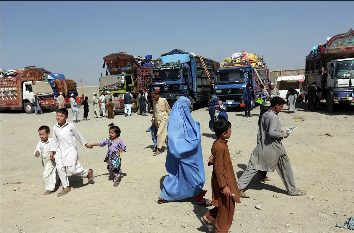 Refugees in Afghanistan. Photo: AP