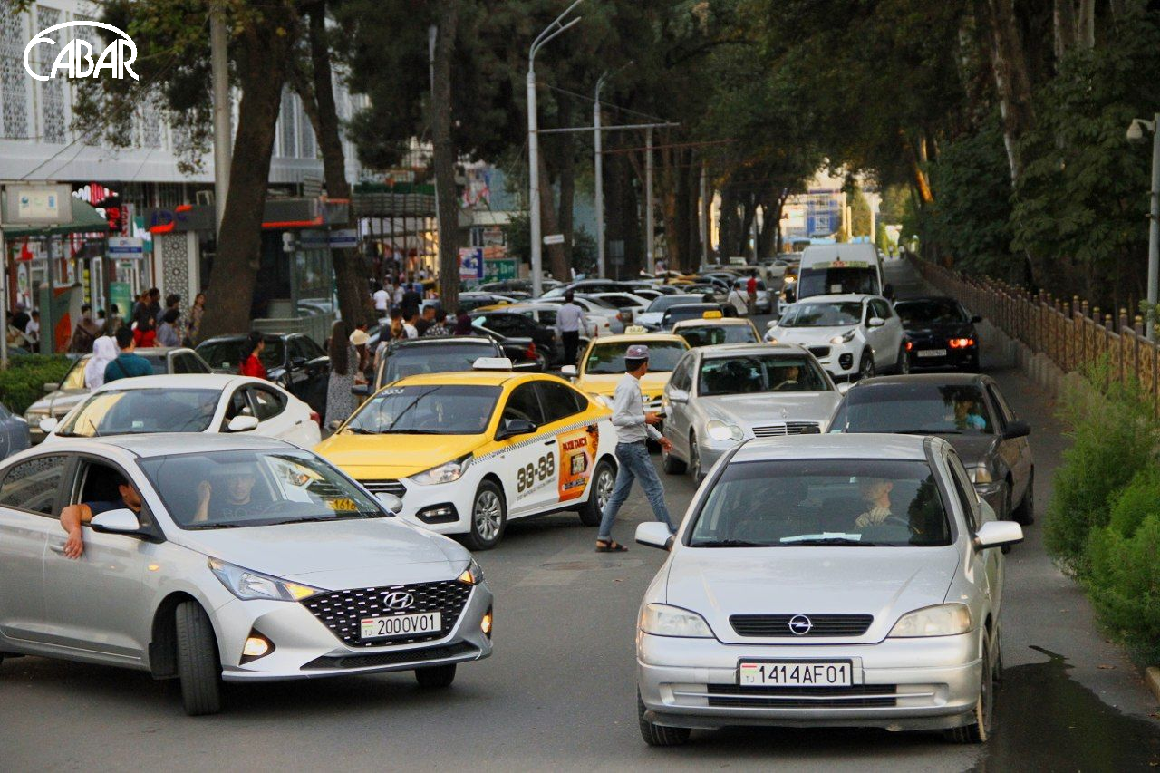 Улицы Душанбе. Фото:CABAR.asia