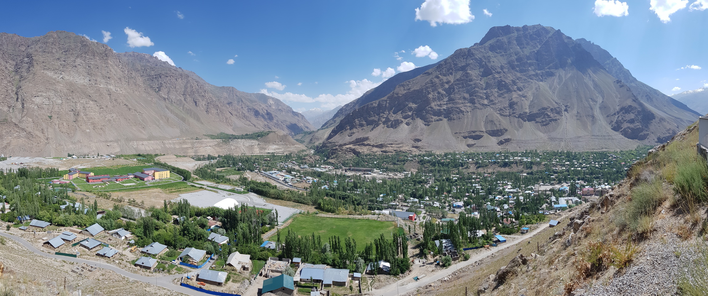 Khorog - the administrative center of Gorno-Badakhshan Autonomous Region. Photo: akdn.org