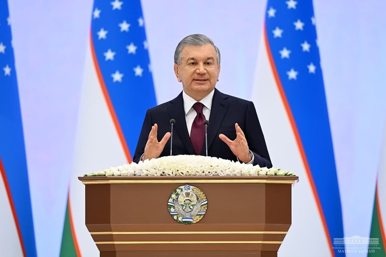 Шавкат Мирзиёев, президент Республики Узбекистан. Фото с сайта president.uz
