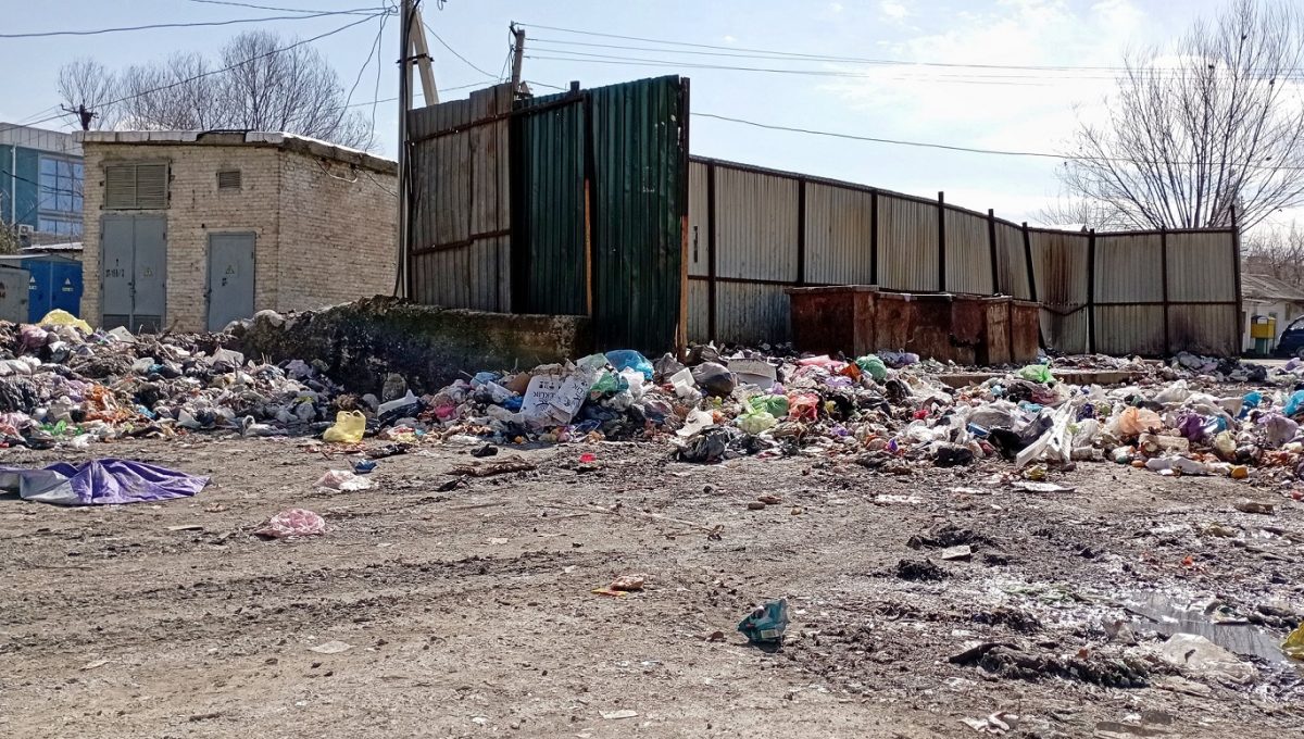 мусор в Таджикистане