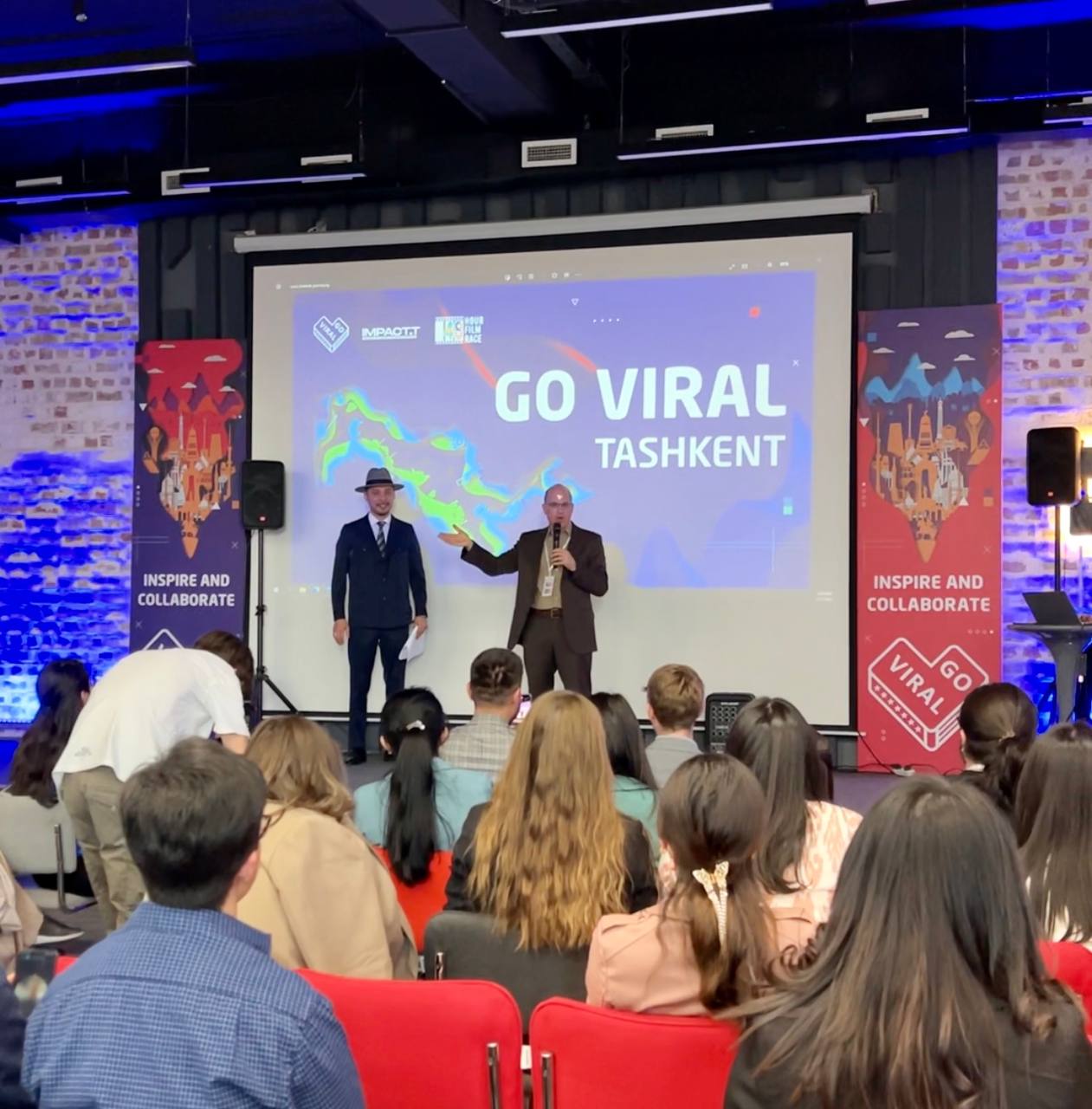 U.S. Ambassador to Uzbekistan Jonathan Henick at the opening of the Go Viral festival. Photo by CABAR.asia