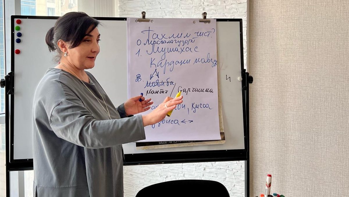 Тренинг в Душанбе для журналистов (1)
