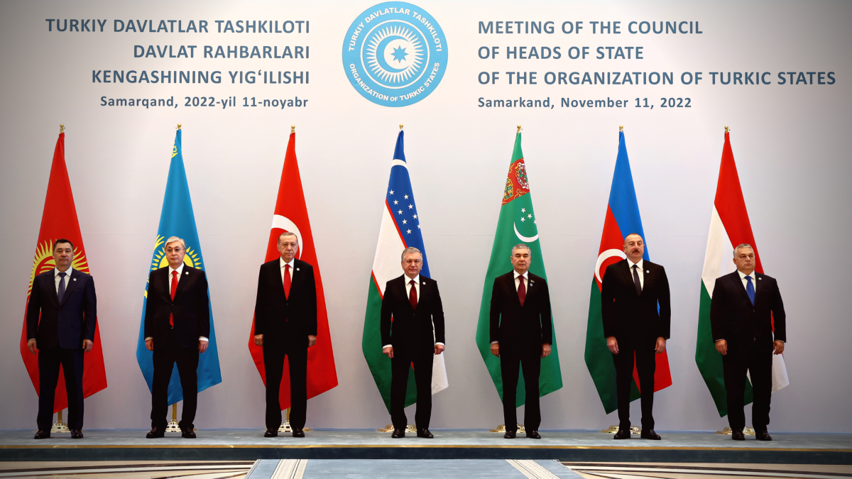 Summit of the Organisation of Turkic States in Samarkand. Photo: president.az